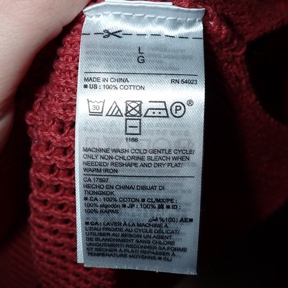 Brand New Old Navy Knit Sweater in a Copper Color size L NWT - Picture 5 of 7